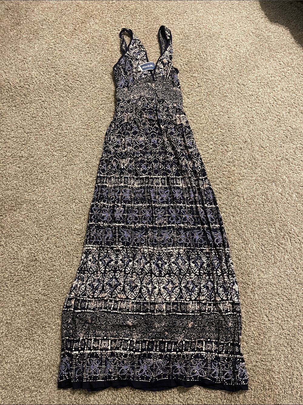 Blue/white Angie dress